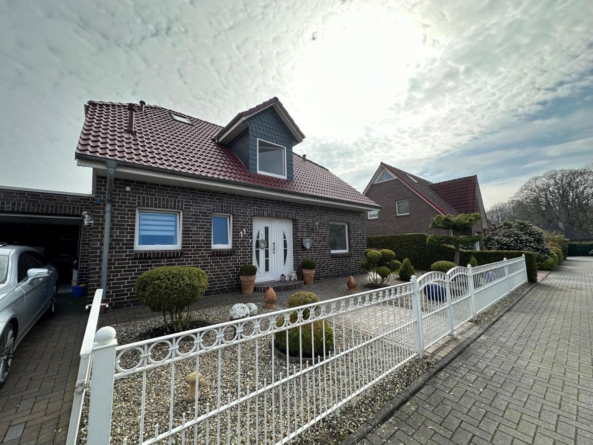 Ferienwohnung Am Hafen Ruestersiel 威廉港 外观 照片