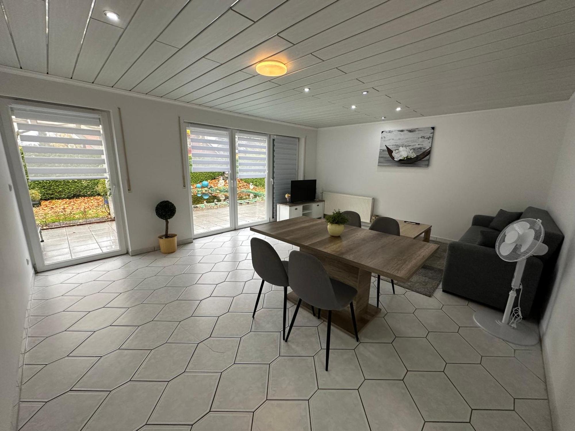 Ferienwohnung Am Hafen Ruestersiel 威廉港 外观 照片
